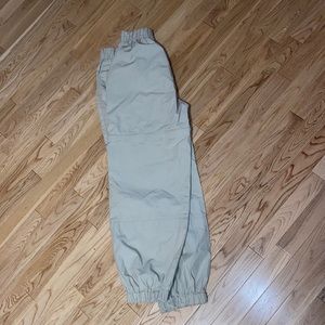 Cargo pants that convert into shorts